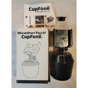 WeatherTech CupFone Universal Adjustable Cup Holder Car Mount - NOB